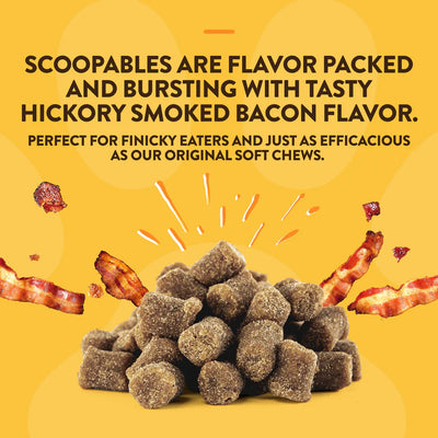 NaturVet Scoopables No Scoot Anal Gland Support + Pumpkin Supplement for Dogs (45 scoops)