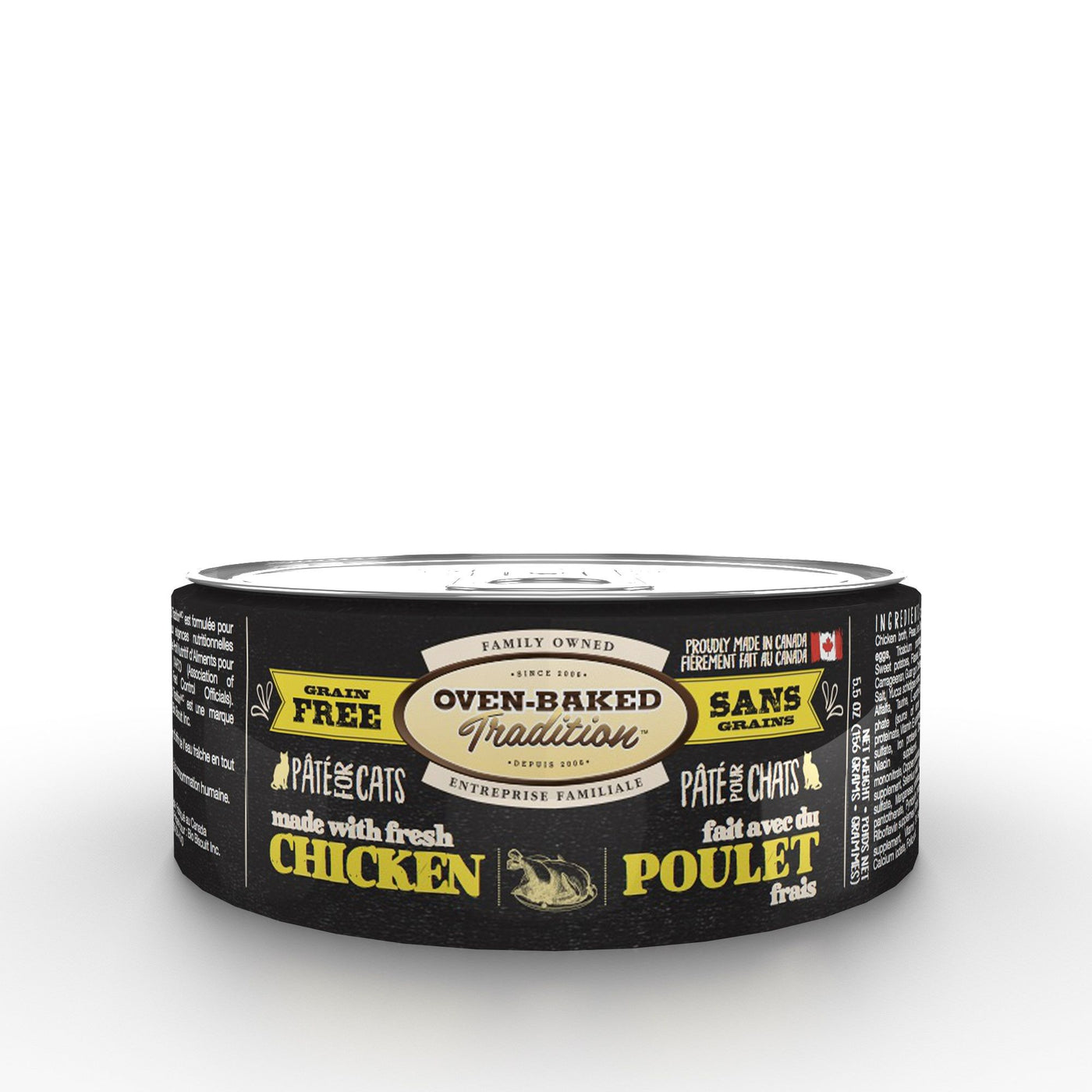 Pâté Tradition au Four pour Chats - Poulet