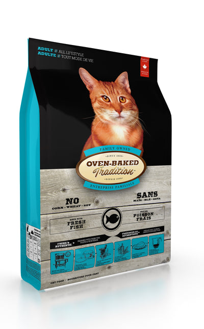 Oven-Baked Tradition Dry Food for Cats - Fish