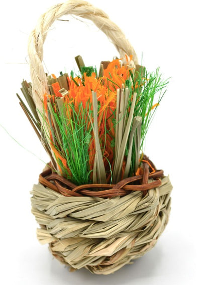 interactive toy for rabbits guinea pigs fun basket celebration 