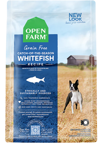 Open Farm for Dogs - Grain Free Catch of the Season Whitefish Dry Food