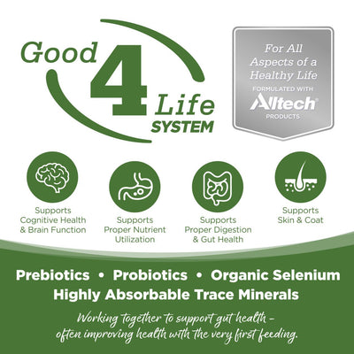 Good 4 Life System (Prebiotics, Probiotics, Organic Selenium, Highly Absorbable Trace Minerals)