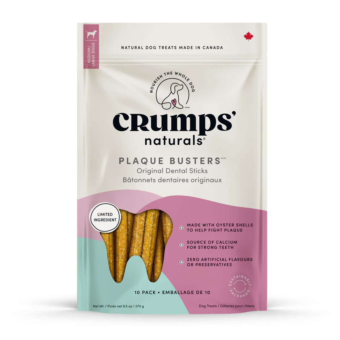 Crumps - Plaque Control Original Dog Treats