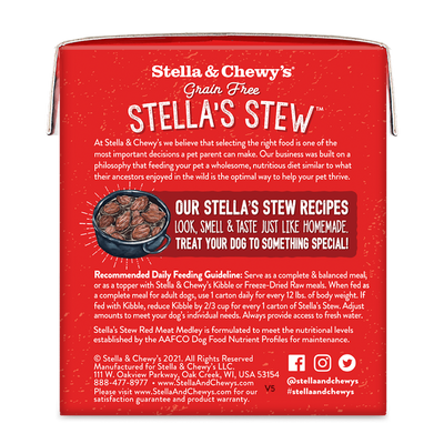 Stella and Chewy's Red Meat Medley Grain Free