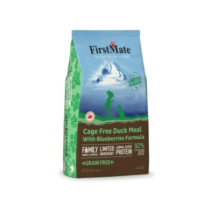 Nourriture sèche pour chats FirstMate Formule Farine de Canard et Bleuets