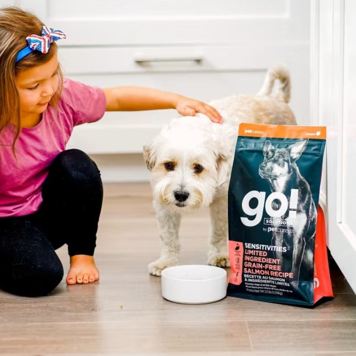 PETCUREAN GO! Sensitivities: Limited Grain-Free Salmon Recipe for Dogs