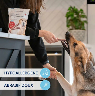 Bâtonnets dentaires Animora aux canneberges pour chiens