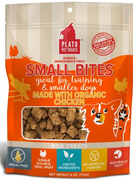 Plato Small Bites Organic chicken 6 oz
