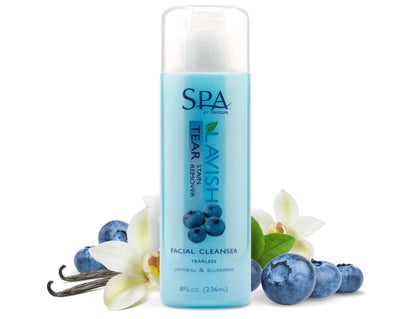 The warm scent of blueberries and vanilla will leave your pet’s face smelling deliciously irresistible and looking spic and span again
