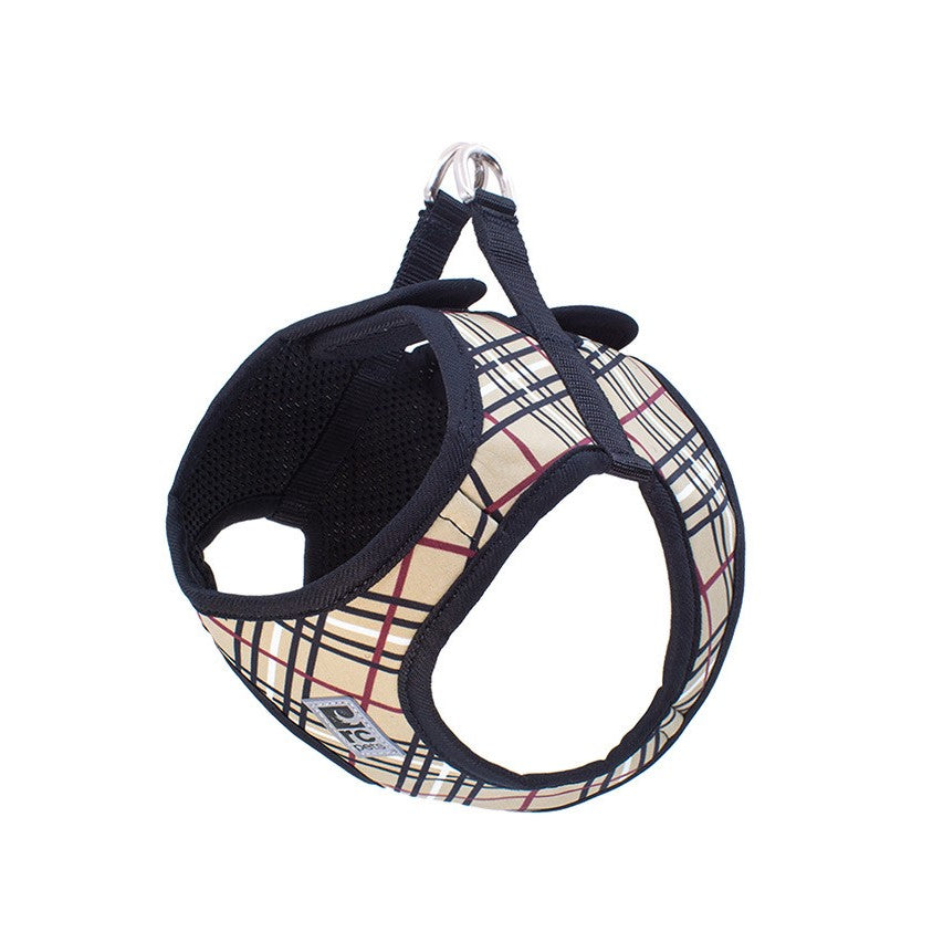 Rc Pets Cat Harness Step-in Cirque Dog Harness Tan Tartan - Main Image