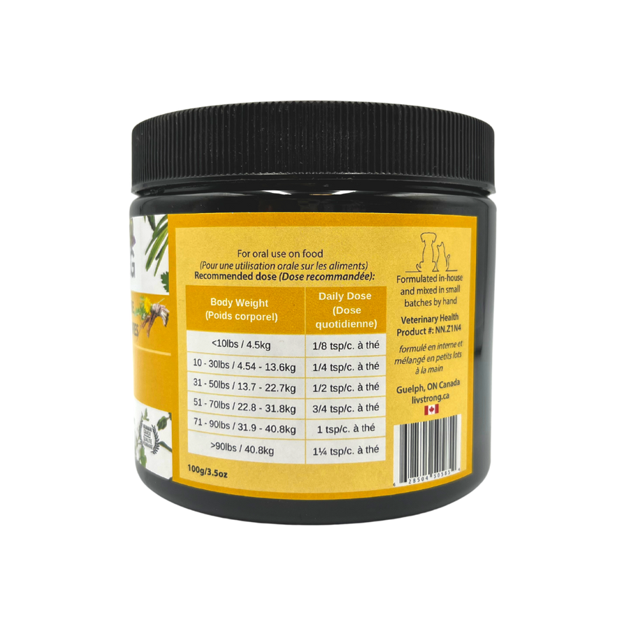 LIVSTRONG - Urinary Tract Defense Dog & Cat Health Support 100gm