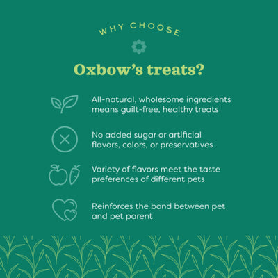 Oxbow - Simple Rewards Baked Treats with Carrot & Dill