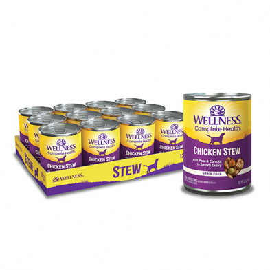 Wellness - Homestyle Stew - Wet Dog Food 12 x 12.5 oz