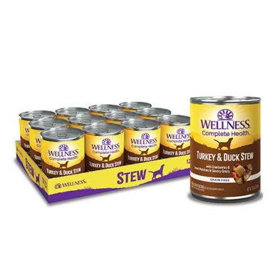 Wellness - Homestyle Stew - Wet Dog Food 12 x 12.5 oz