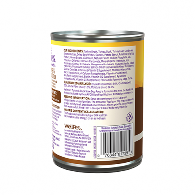 Wellness - Homestyle Stew - Wet Dog Food 12 x 12.5 oz