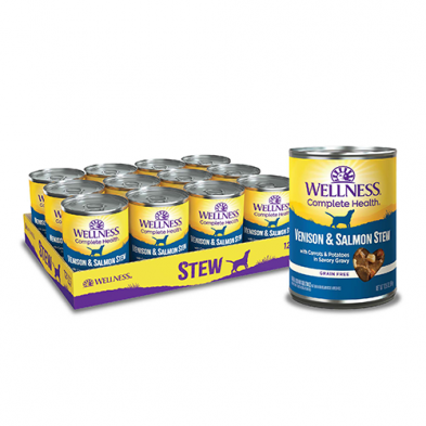 Wellness - Homestyle Stew - Wet Dog Food 12 x 12.5 oz