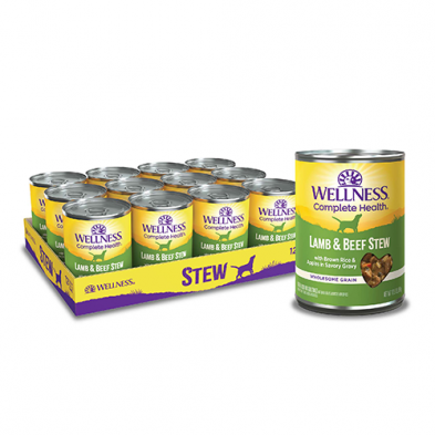 Wellness - Homestyle Stew - Wet Dog Food 12 x 12.5 oz
