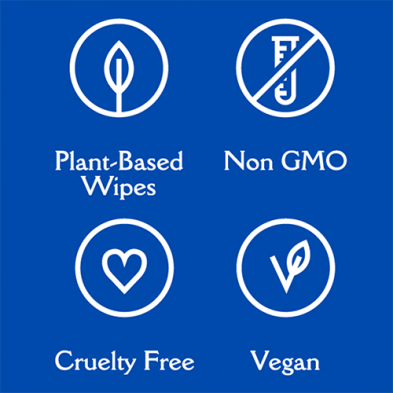 Earthbath - Oatmeal & Aloe Grooming Wipes - Vanilla & Almond (100 ct)