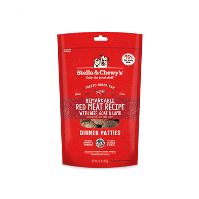 Stella & Chewy's - Remarkable Red Meat Dinner Patties Freeze-Dried Raw Dog Food