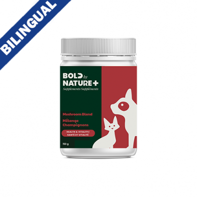 Bold By Nature - Mushroom Blend Supplement for Cats and Dogs (150 g)