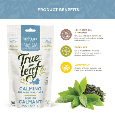 True Leaf - Calming Support Chews for Cats (50gm)