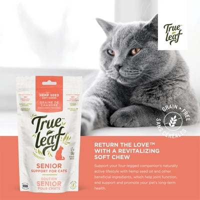 True Leaf Senior Support Chews for Cats 50gm