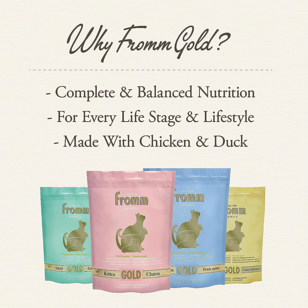 Fromm Gold Healthy Weight Dry Cat Food – The Angels Pet Store