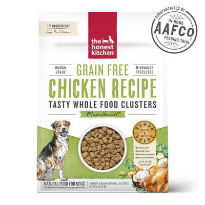 The Honest Kitchen's Grain Free Chicken Clusters Dog Food