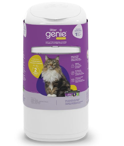genie litter  system with pail montreal petstore container
