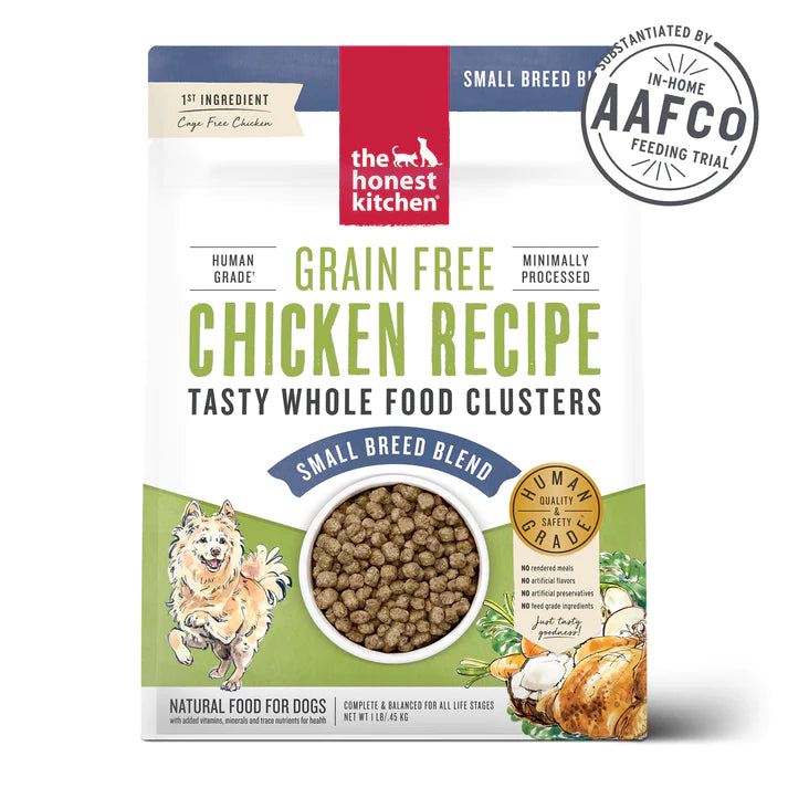 The Honest Kitchen - Grain Free Chicken Clusters Small Breed Dog Food