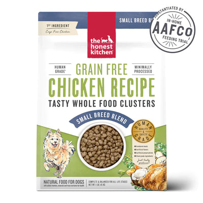 The Honest Kitchen - Grain Free Chicken Clusters Small Breed Dog Food