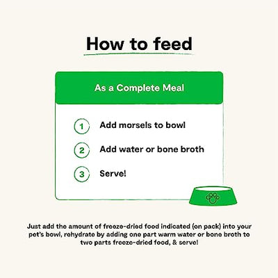 openfarmforcats-harvestchicken-freezedriedrawmorsels-howtofeed