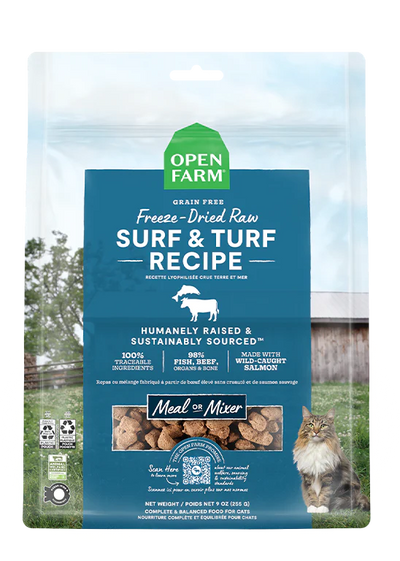 openfarmforcats-surfandturf-freezedriedrawmorsels-packagetop