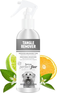 TropiClean Perfect Fur Tangle Remover Spray for Dogs (8oz)