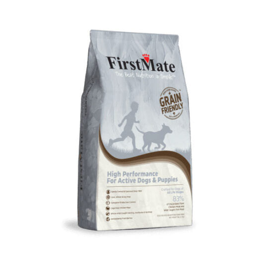 Nourriture sèche FirstMate High Performance pour chiens et chiots actifs
