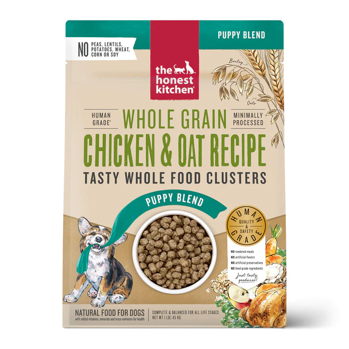 The Honest Kitchen - Whole Grain Chicken & Oat Clusters Puppy Dog Food (1 lb)
