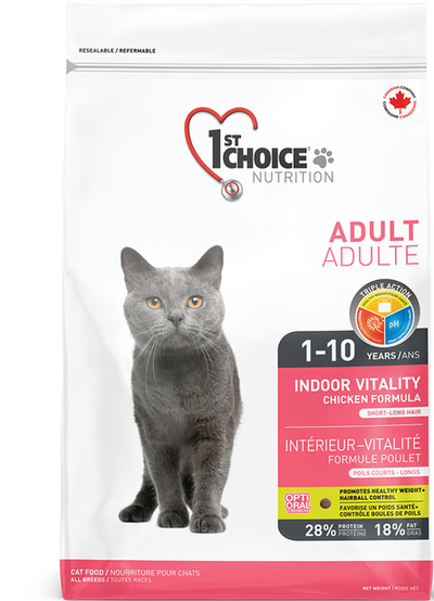 1st Choice for Cats - Indoor Vitality