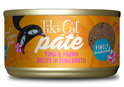 Tiki Cat - Grill Pate Tuna & Prawn Recipe Wet Cat Food