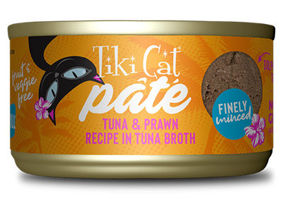 Tiki Cat - Grill Pate Tuna & Prawn Recipe Wet Cat Food