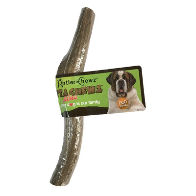 Don’t just give your dog a bone. Livestock bones and pig skin chews are not vitamin or mineral rich. But, Antler Chewz are