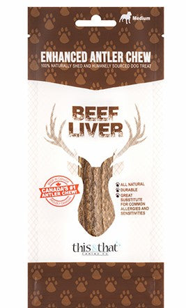 This &amp; That Antler Chew pour chiens