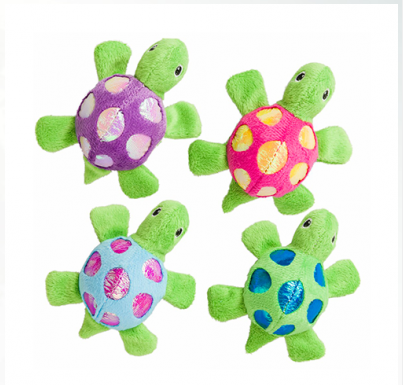 SPOT - Shimmer Glimmer Turtle with Catnip Cat Toy
