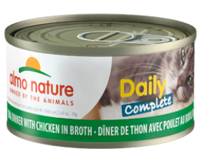 Almo Nature : Nourriture quotidienne complète pour chats