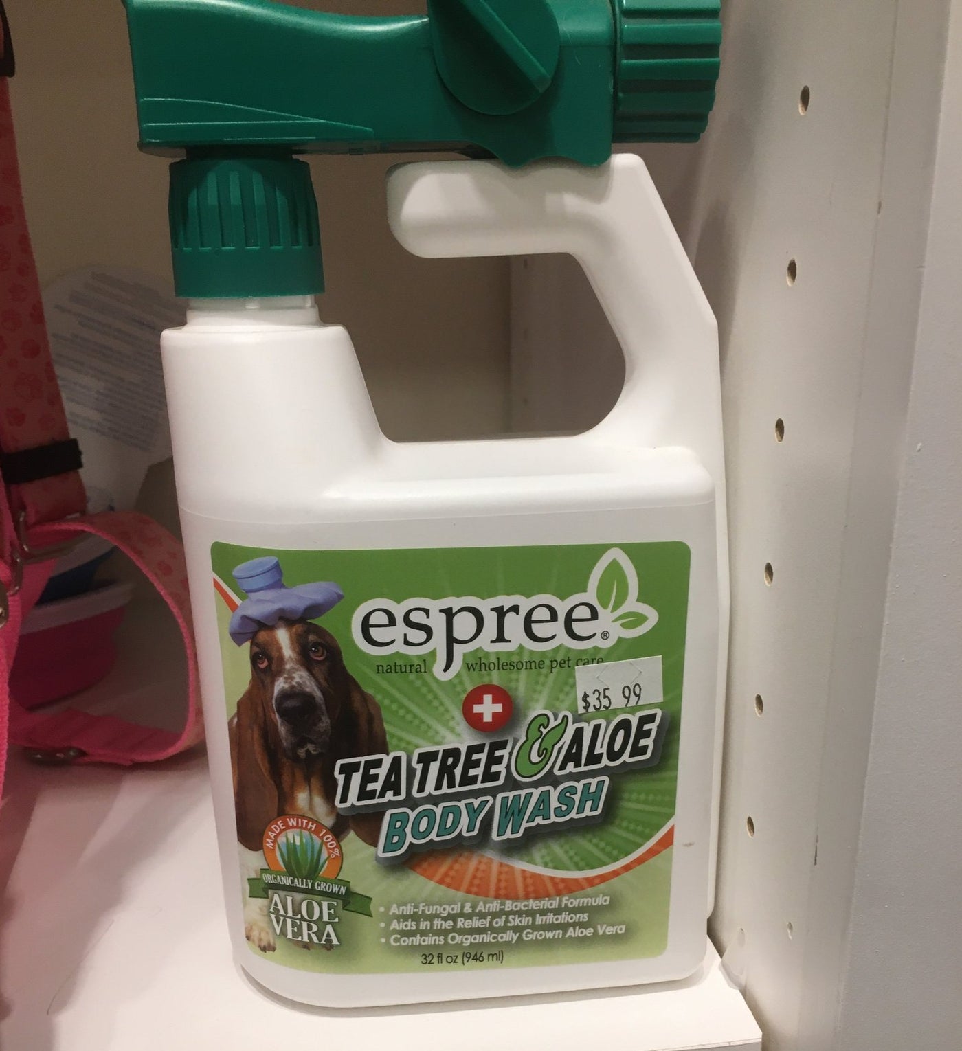 Espree Tea Tree Aloe Vera Dog Body Wash Bottle