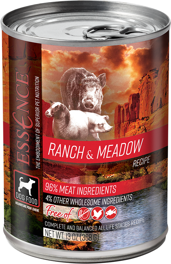 Essence Ranch and Meadow Canned Wet Dog Food