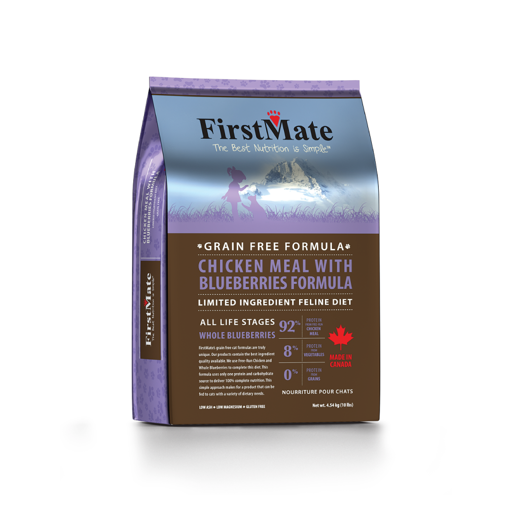 Firstmate cats chicken blueberry all lifestages