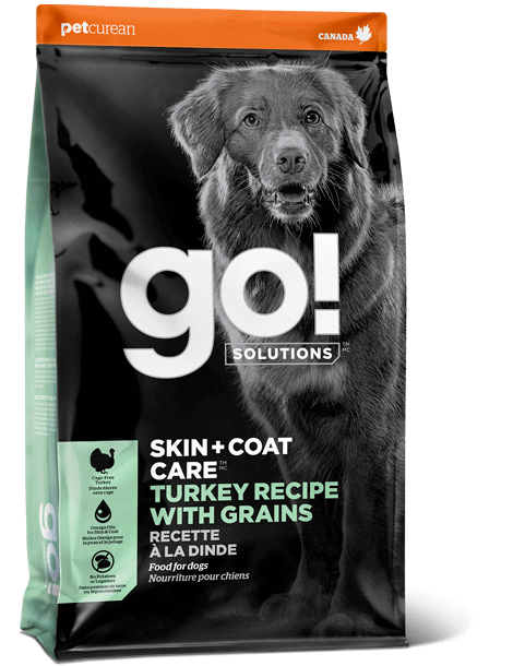 Go! Skin and Coat - Turkey with Grains for Dogs