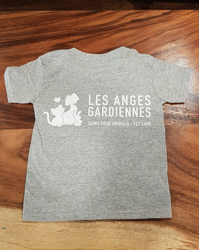 Les Anges Gardiennes Shirt Grey 3 year old Back