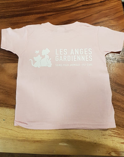Les Anges Gardiennes Shirt Pink 4 year old Back