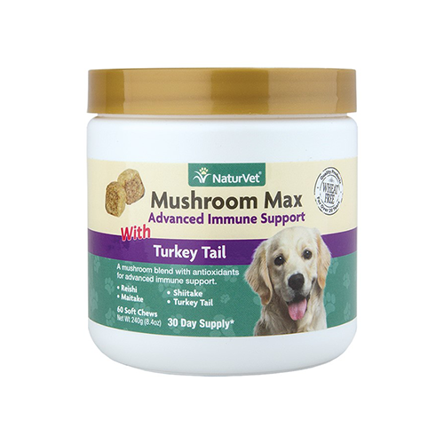 NaturVet Mushroom Max Advanced Immune Support